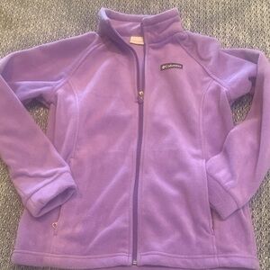 Girls Columbia New Lavender Fleece Jacket